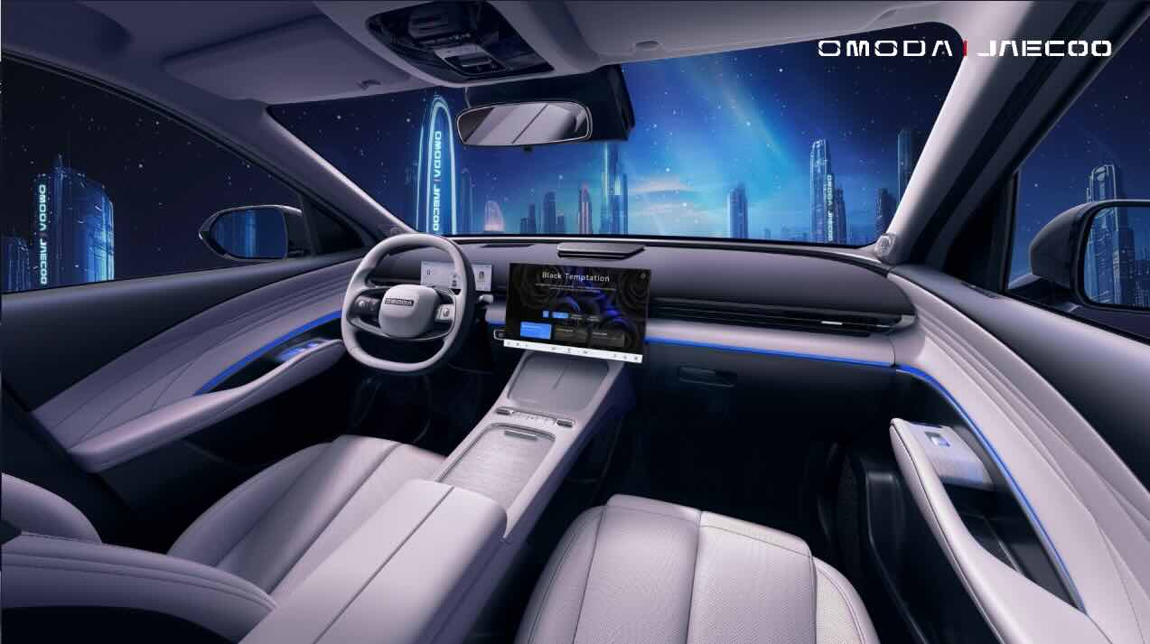 Interior Omoda 7 SHS